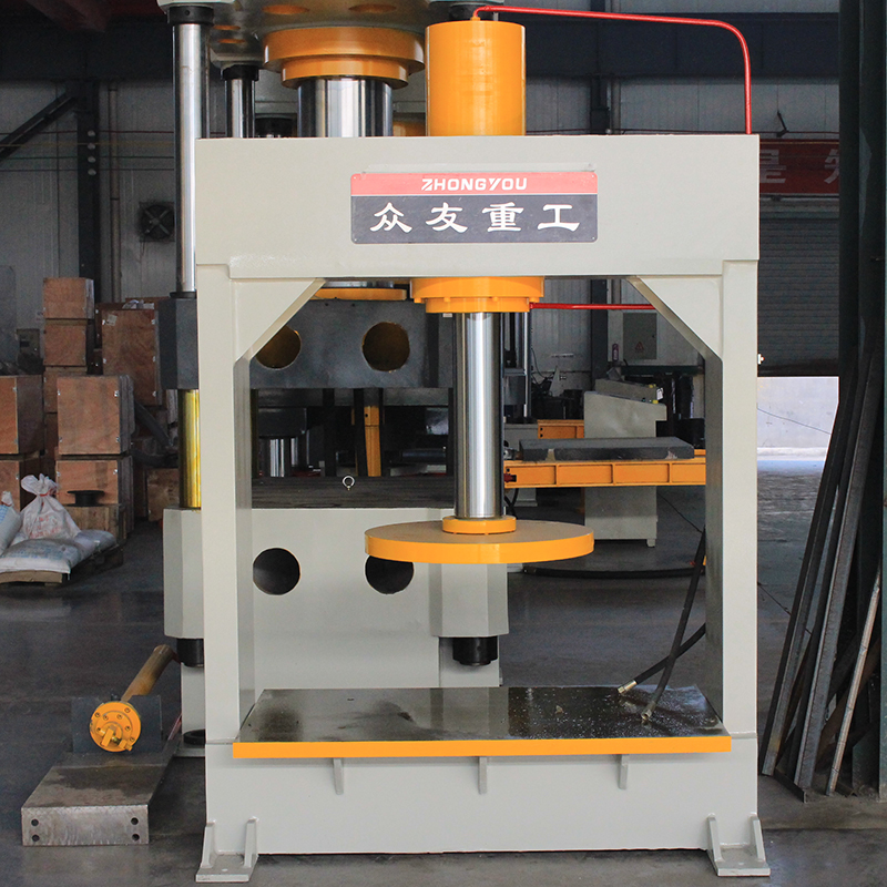 100 tons Forklift Solid Tire Press Machine