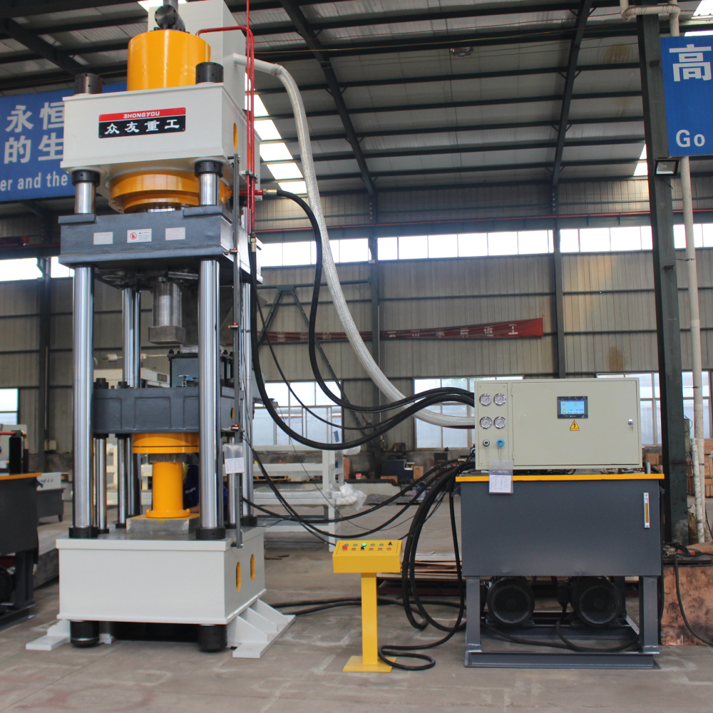 630T Salt Brick Hydraulic Press 630T Powder Molding Press