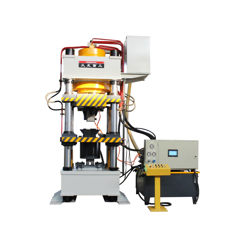 500-ton fully automatic salt brick forming hydraulic press 500-ton four-beam and four-column press