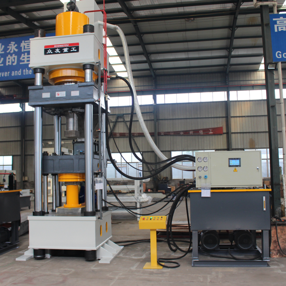 630T Salt Brick Hydraulic Press 630T Powder Molding Press