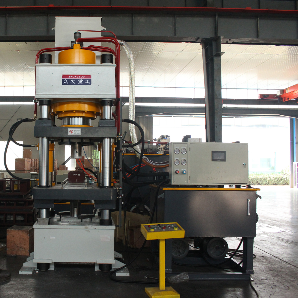 500T salt brick forming hydraulic press 500T cattle and sheep brick licking press