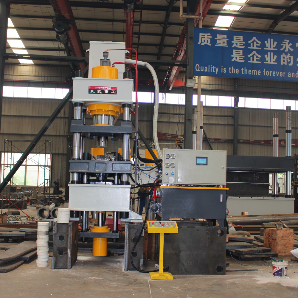 315t powder forming cattle and sheep licking brick hydraulic press 315t salt brick briquetting press