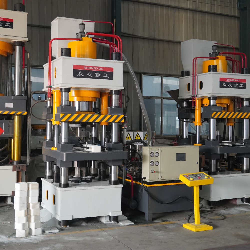 315 ton cattle and sheep salt licking briquetting press Four-beam four-column hydraulic press