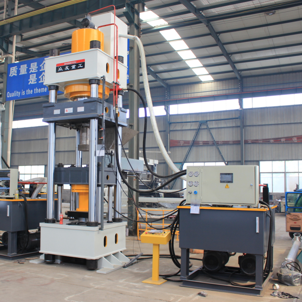 630T Salt Brick Hydraulic Press 630T Powder Molding Press