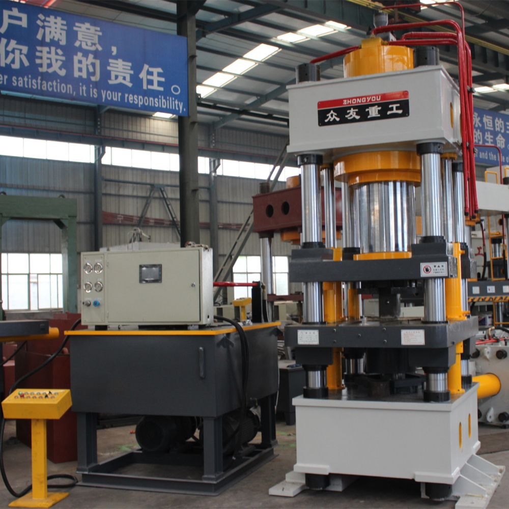 500-ton cattle and sheep licking brick hydraulic press 500-ton high-density salt brick forming press