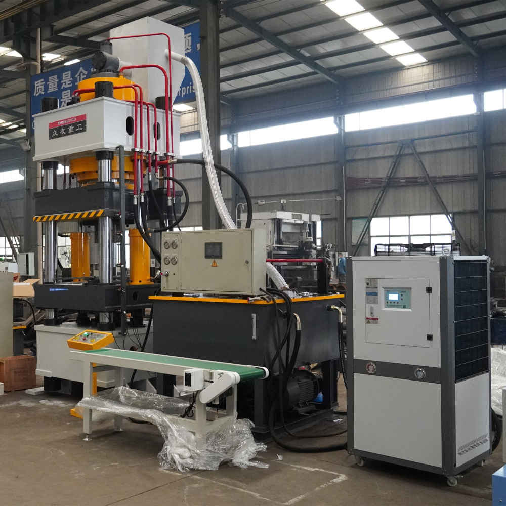 630T powder forming hydraulic press 630T salt brick machine production line