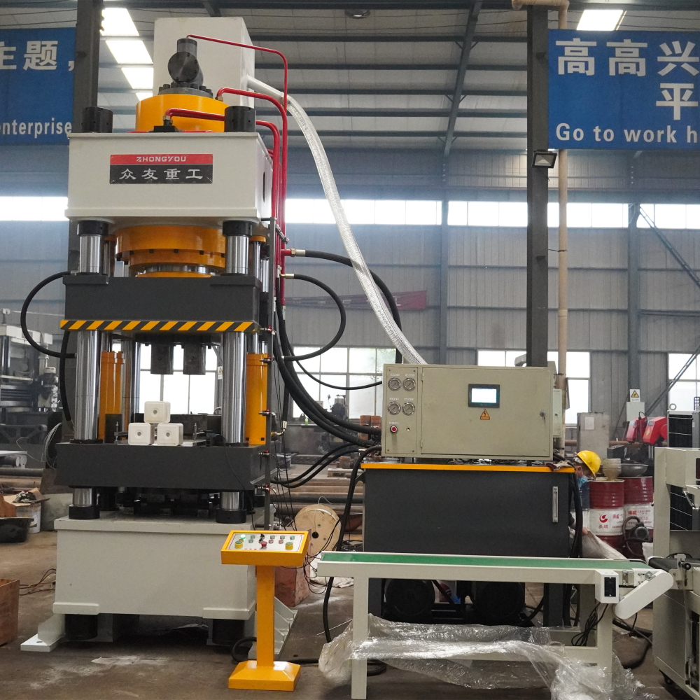 630T powder forming hydraulic press 630T salt brick machine production line