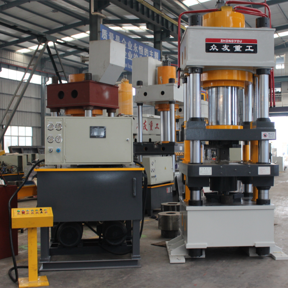 500-ton cattle and sheep licking brick hydraulic press 500-ton high-density salt brick forming press