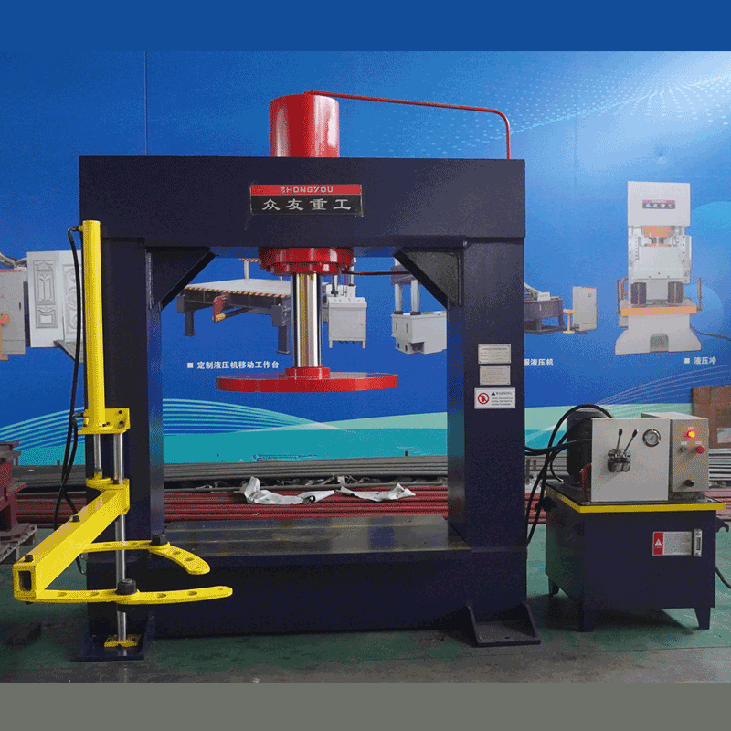 200-ton solid tire disassembly and assembly hydraulic press 200-ton press-fitting press