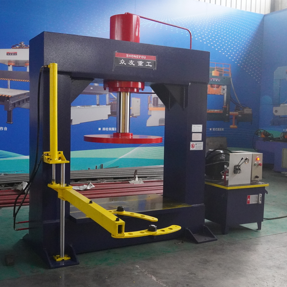 200-ton solid tire disassembly and assembly hydraulic press 200-ton press-fitting press