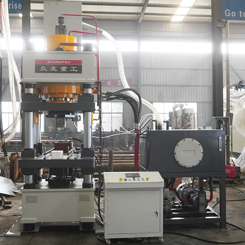 315 tons livestock nutrient salt brick hydraulic press 315T brick licking and briquetting hydraulic press