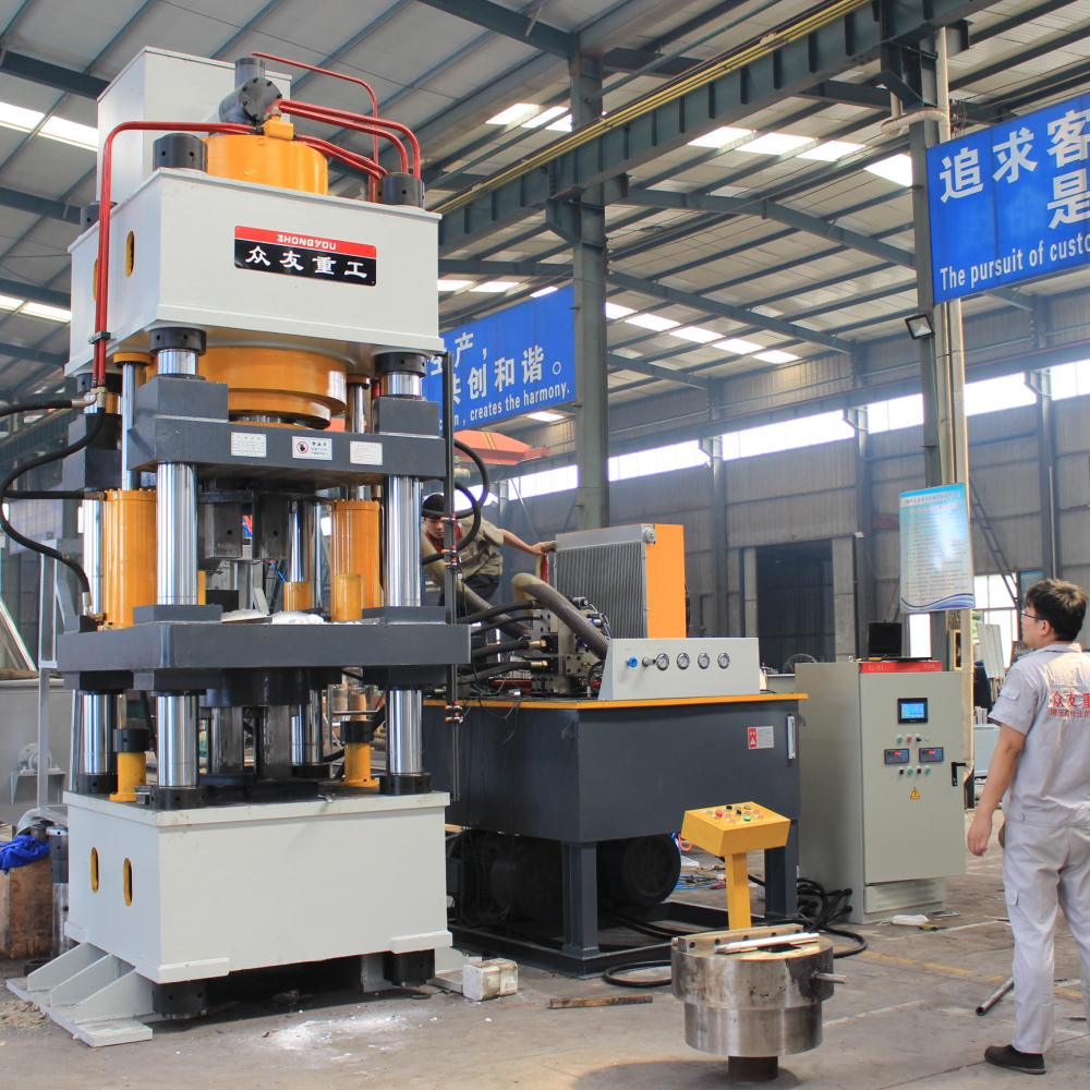 800 tons cattle and sheep brick licking hydraulic press production line