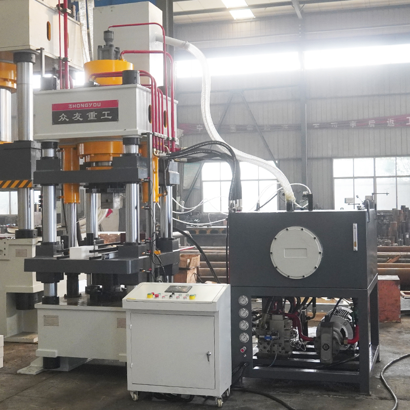 315 tons livestock nutrient salt brick hydraulic press 315T brick licking and briquetting hydraulic press