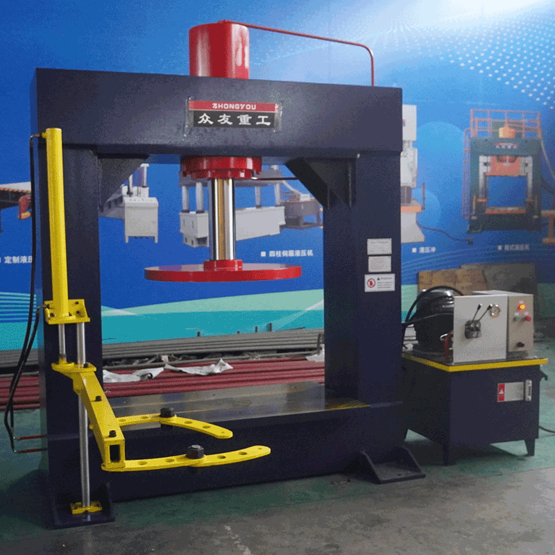 200-ton solid tire disassembly and assembly hydraulic press 200-ton press-fitting press