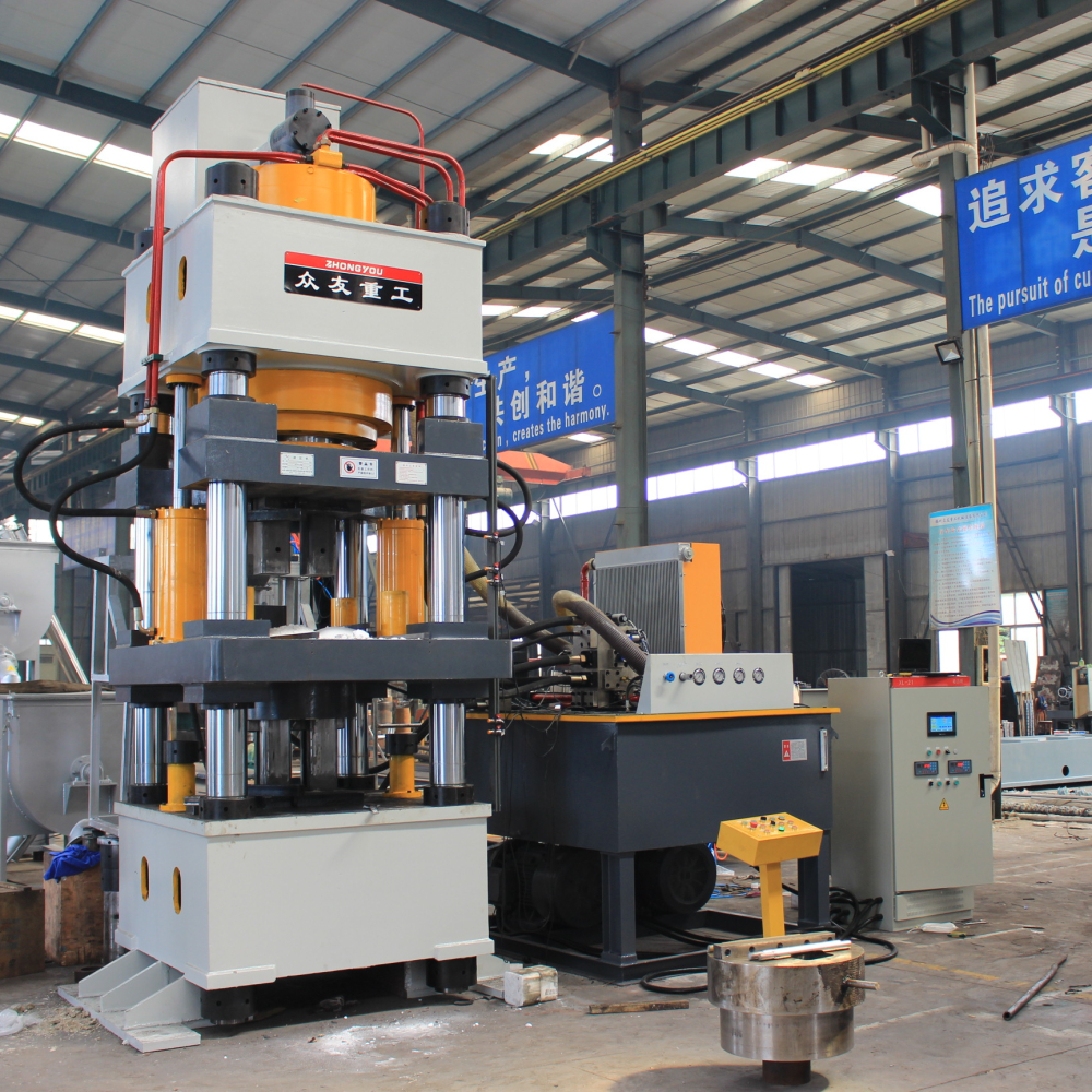 800 tons cattle and sheep brick licking hydraulic press production line