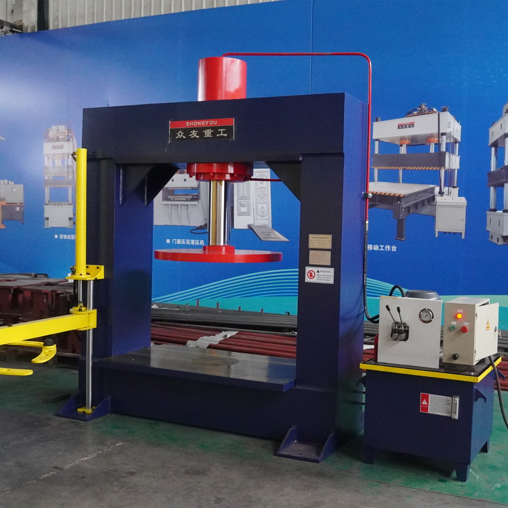 200-ton solid tire disassembly and assembly hydraulic press 200-ton press-fitting press