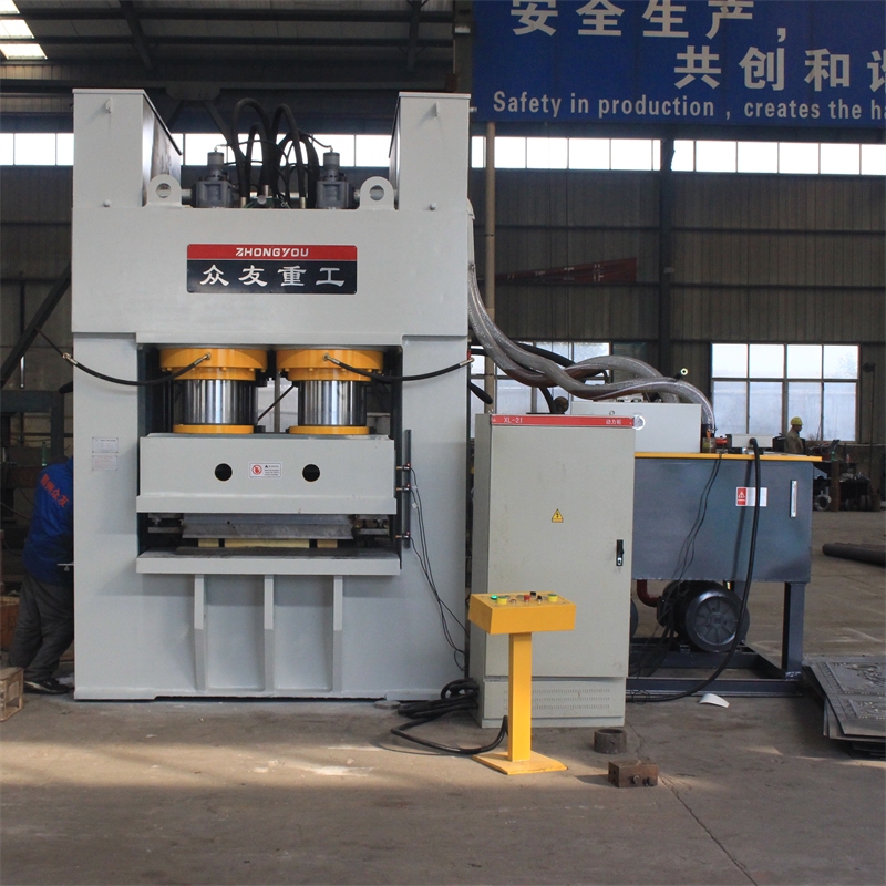 1000 ton facade embossing hydraulic press