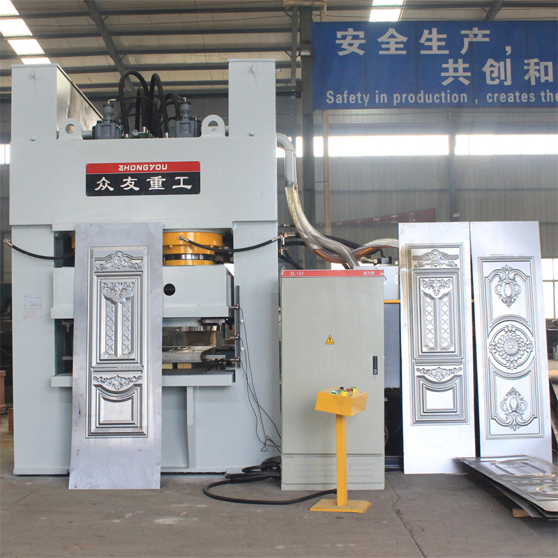 1000 ton facade embossing hydraulic press