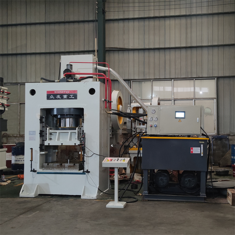 500-ton frame hydraulic press  Metal die forging press