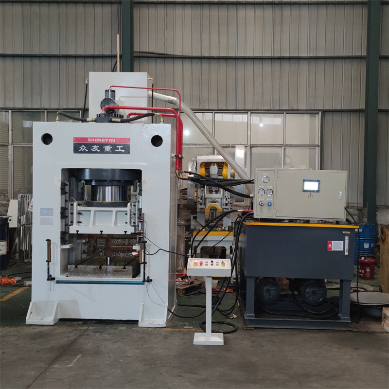 500-ton frame hydraulic press  Metal die forging press