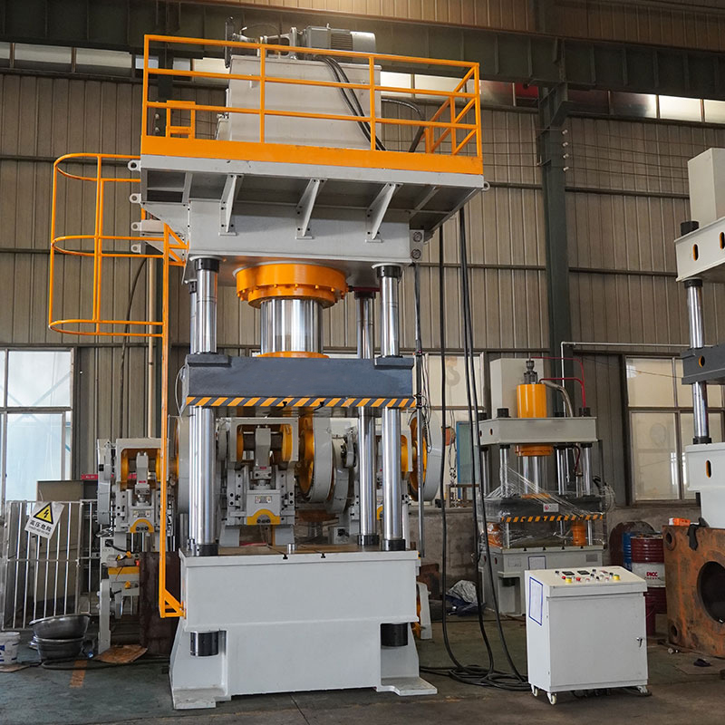 630-ton hot press hydraulic press integrated four-column press