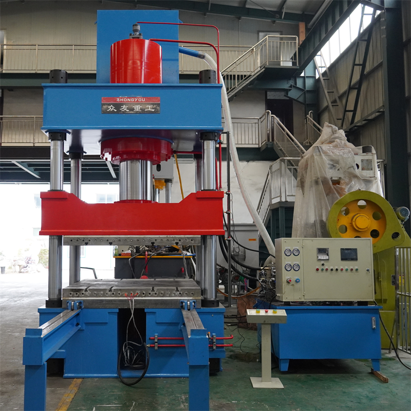 630 tons FRP fan cover hot pressing hydraulic press