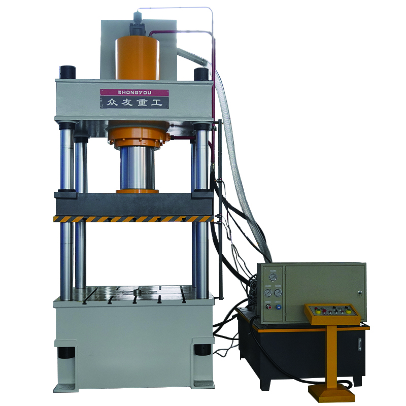 315-ton stamping hydraulic press for satellite antenna accessories.