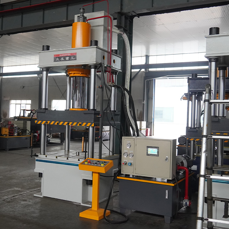 200-ton three-beam and four-column hydraulic press