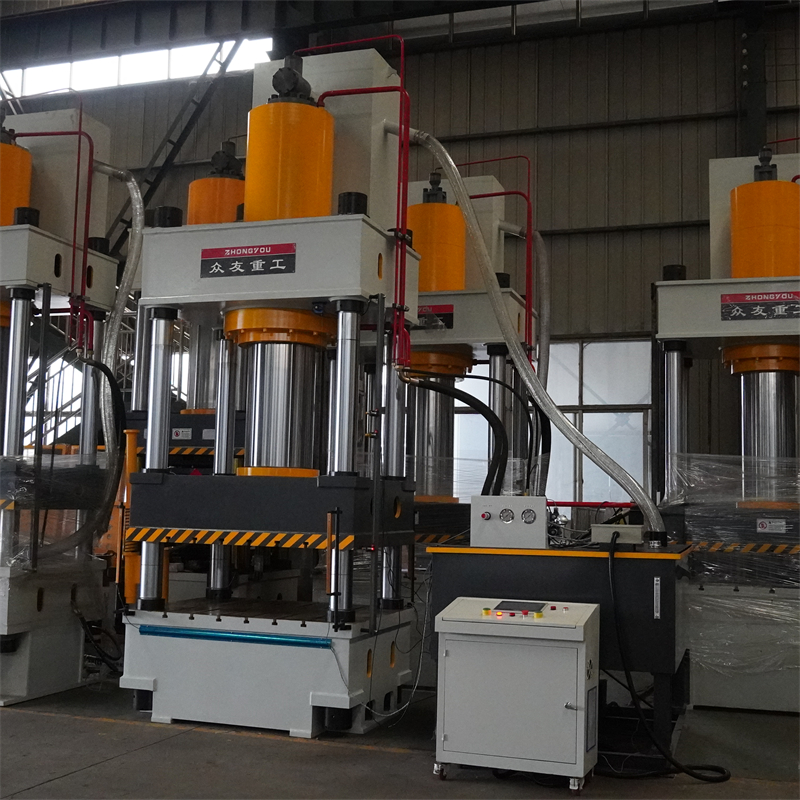 500-ton military hot press hydraulic press Four-column servo hydraulic press