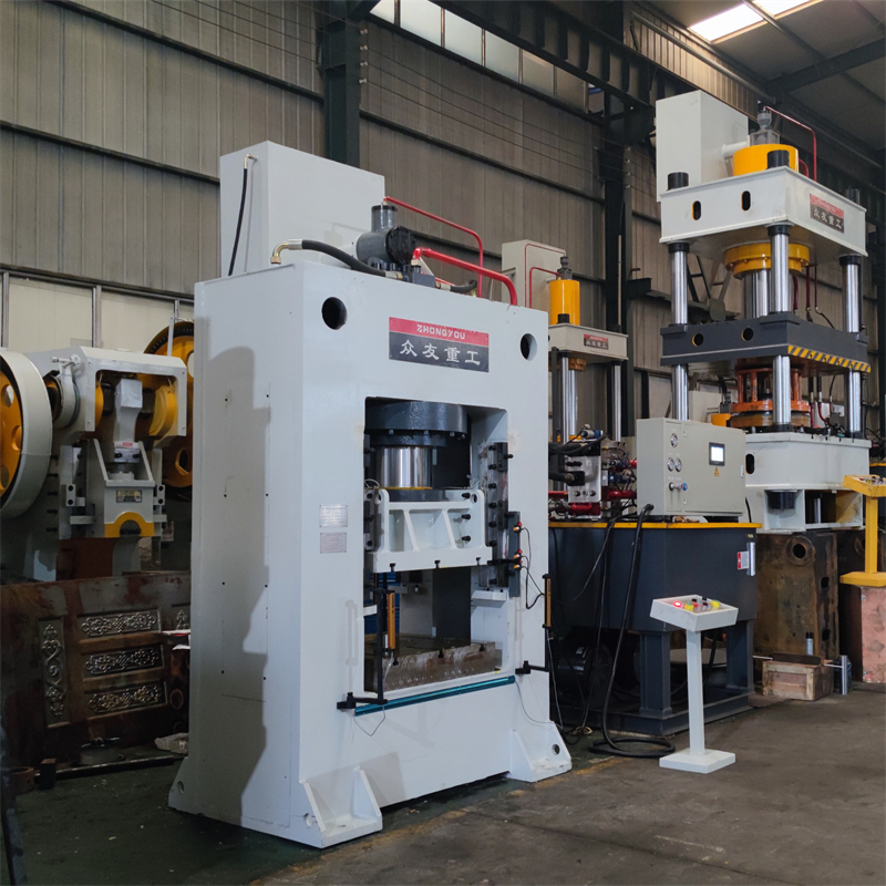 500-ton frame hydraulic press  Metal die forging press