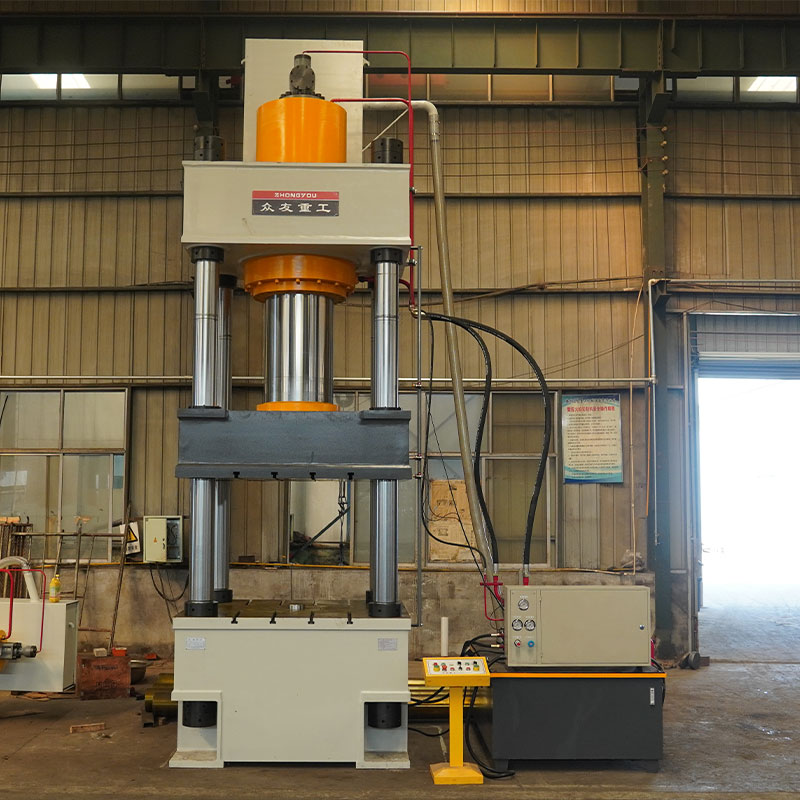 800-ton four-column servo hydraulic press