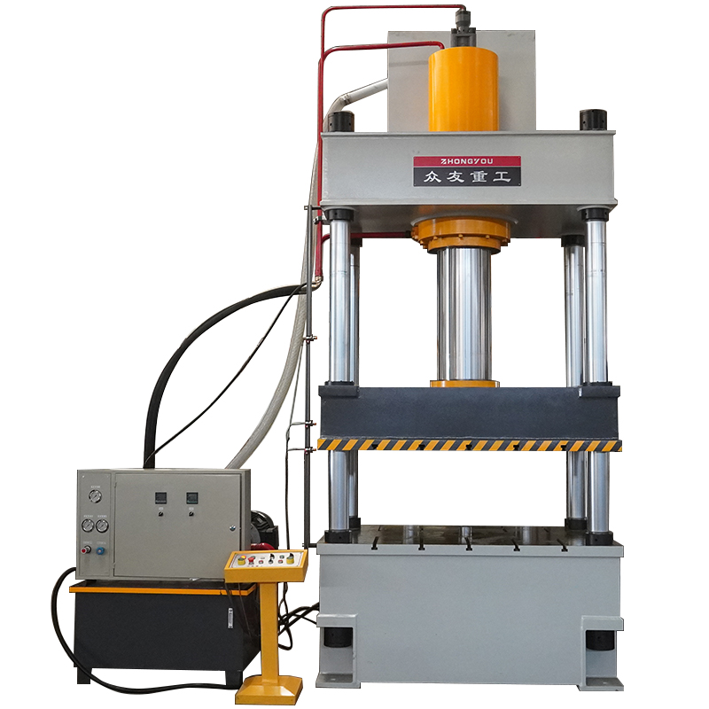 315-ton BMC/SMC manhole cover hot-pressing forming hydraulic press.