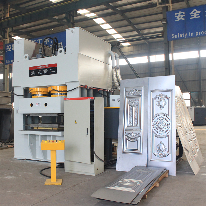 1000 ton facade embossing hydraulic press