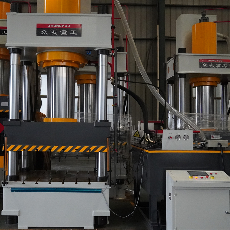 500-ton military hot press hydraulic press Four-column servo hydraulic press