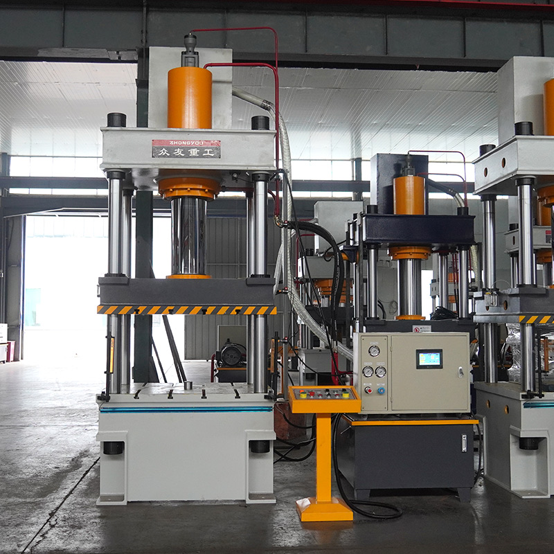 200-ton three-beam and four-column hydraulic press