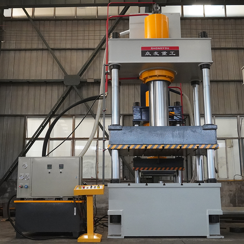 315-ton BMC/SMC manhole cover hot-pressing forming hydraulic press.