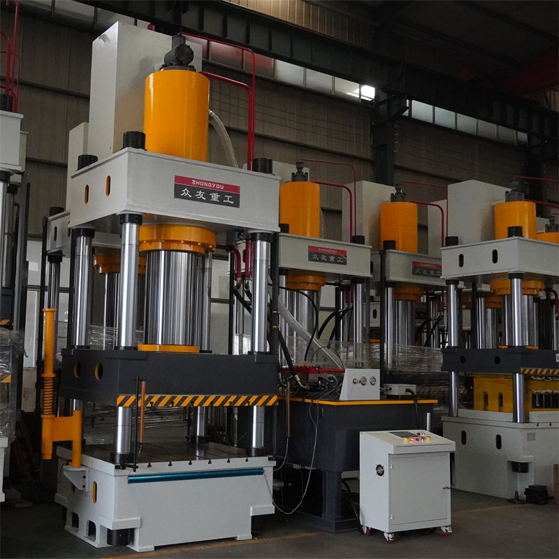 500-ton military hot press hydraulic press Four-column servo hydraulic press