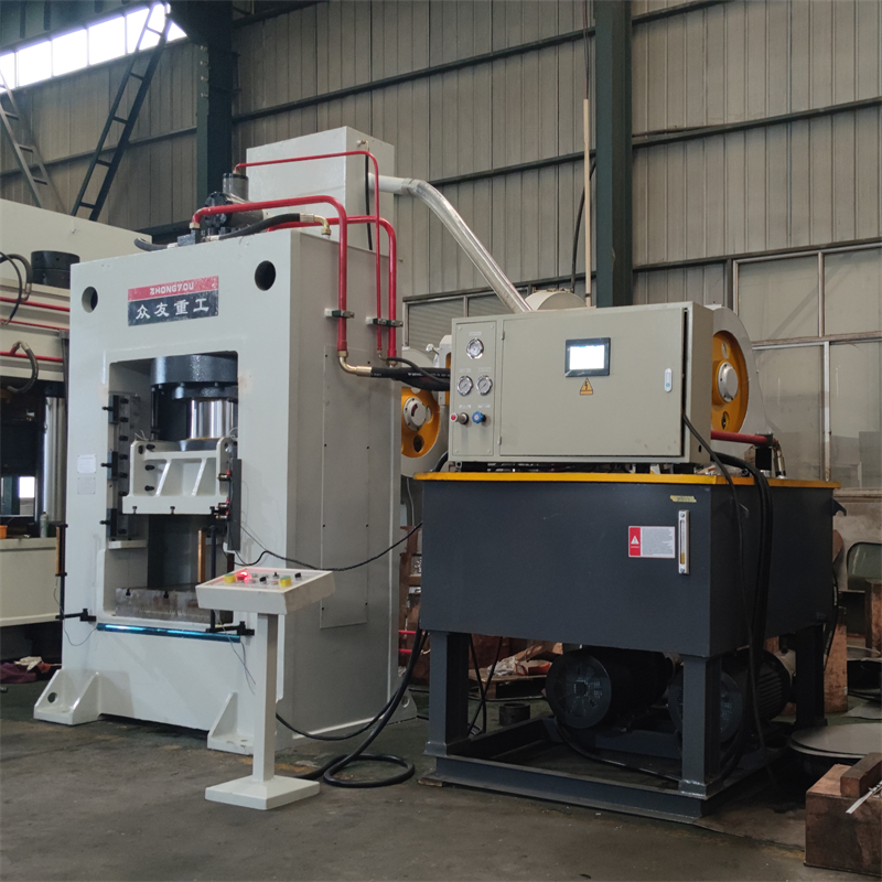 500-ton frame hydraulic press  Metal die forging press