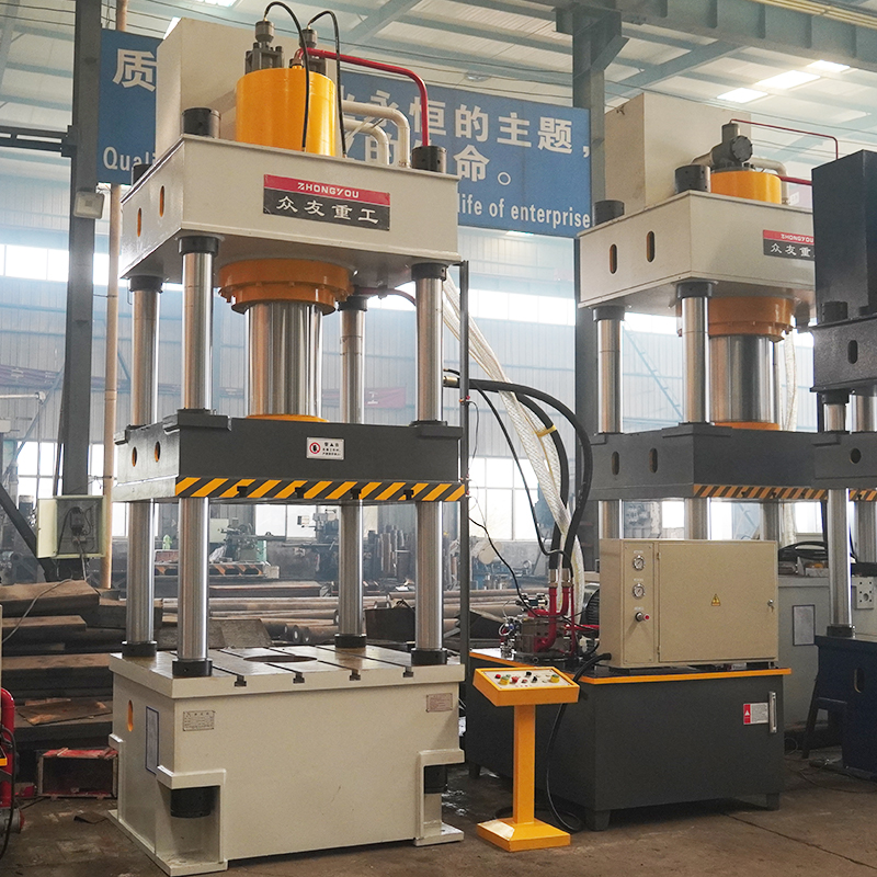 400-ton four-column hydraulic press