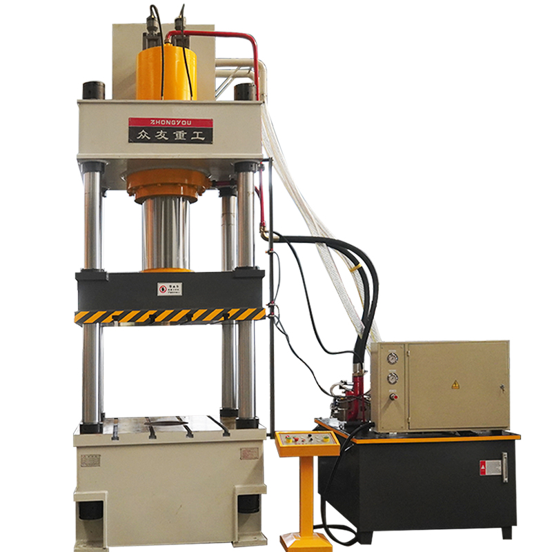 400-ton four-column hydraulic press