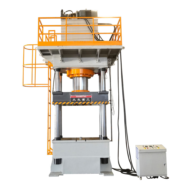 630-ton hot press hydraulic press integrated four-column press