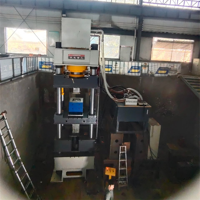 800-ton graphite crucible sagger forming hydraulic press