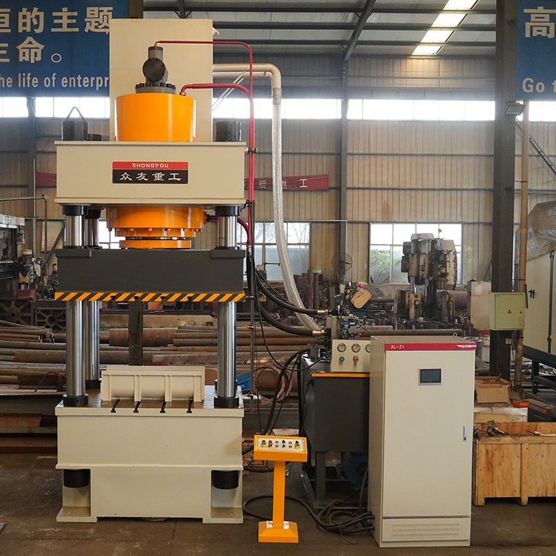 630tons resin U-type gutter hydraulic press Hot press forming hydraulic press