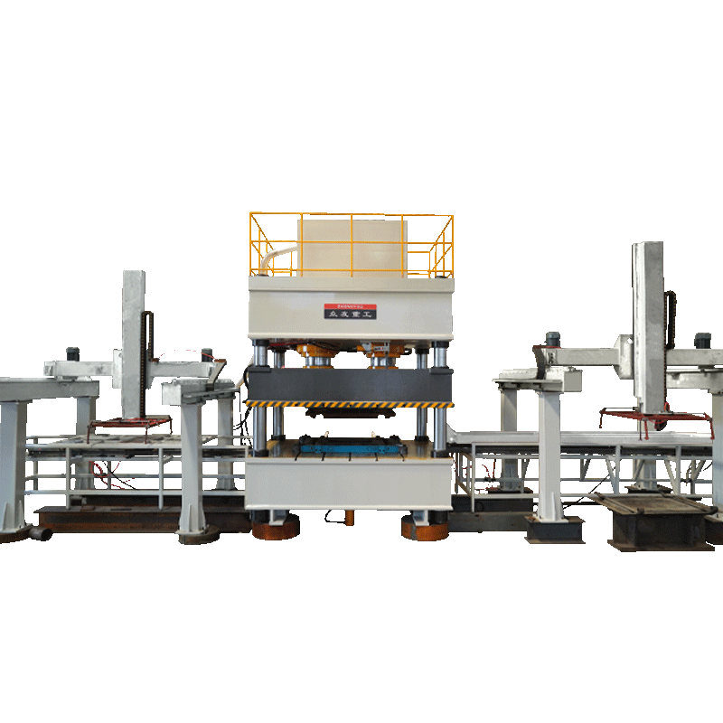  630 tonnes train door plate shaping hydraulic press metal door plate calibration press