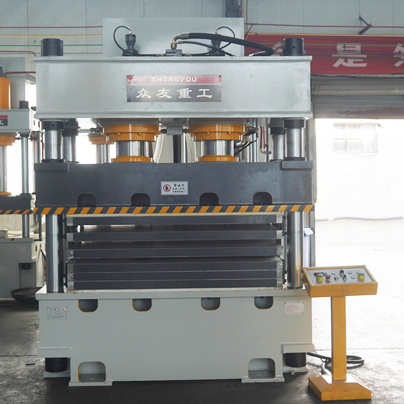 Composite Aluminium Honeycomb Panel Multi-Layer Hot Press Machine Fire Door Panel Press Machine 