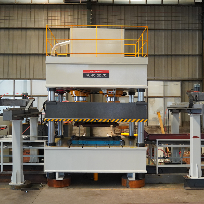 630 tonnes train door plate shaping hydraulic press metal door plate calibration press