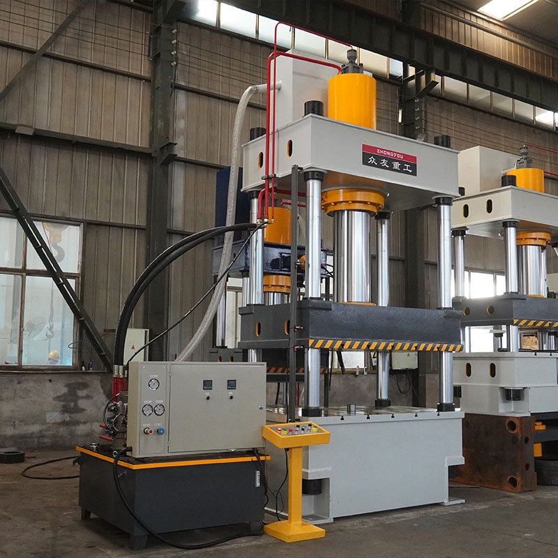 315 tonnes hot press resin manhole cover hydraulic press   