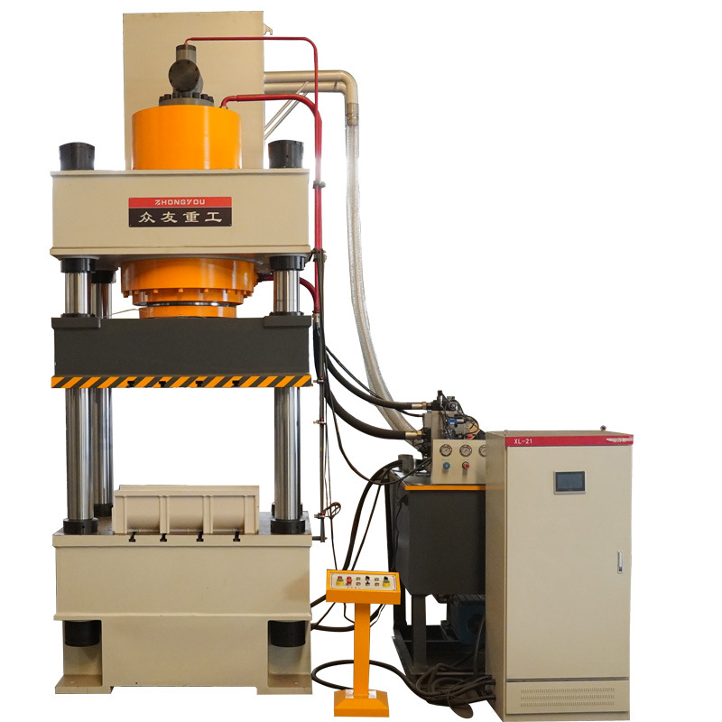 630tons resin U-type gutter hydraulic press Hot press forming hydraulic press