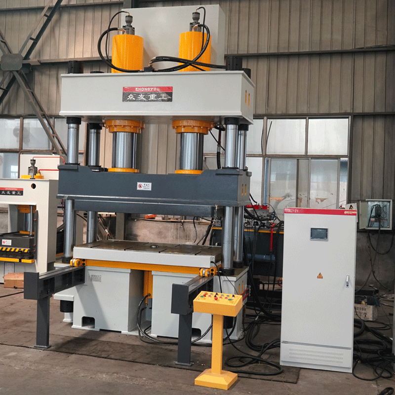 500 ton hot press moulding wood chip pallet hydraulic machine