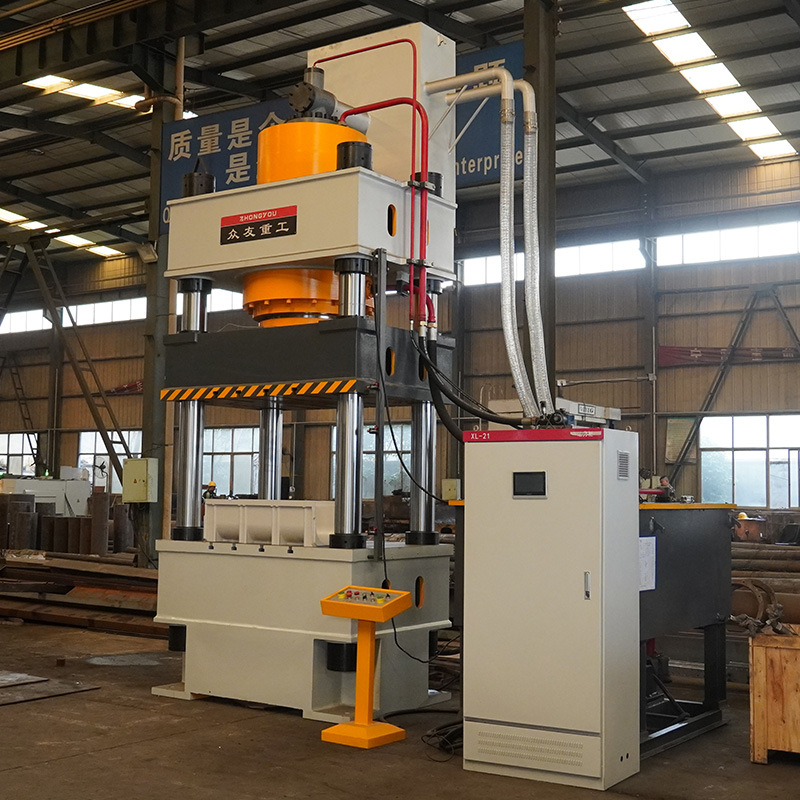 630tons resin U-type gutter hydraulic press Hot press forming hydraulic press
